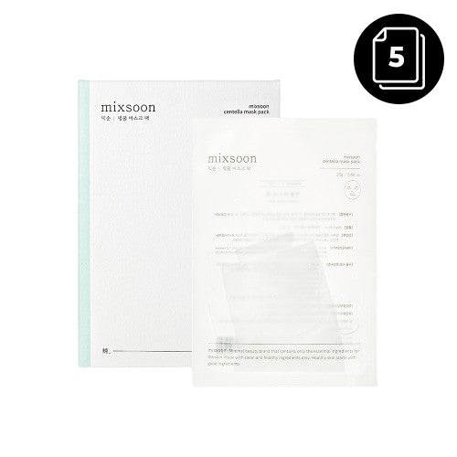 mixsoon Centella Mask Pack 25g * 5ea - KLO
