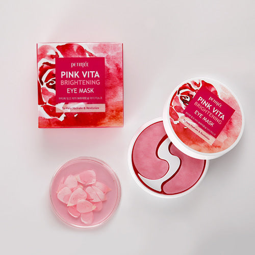 PETITFEE Pink Vita Brightening Eye Mask 60ea - KLO