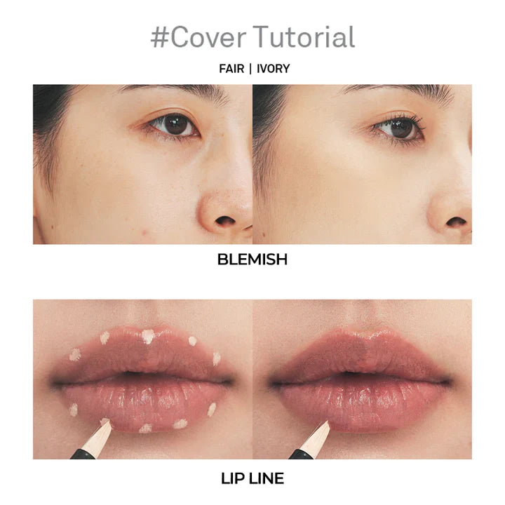 (Matthew) NAMING Skin Fit Concealer Brush 2.2ml - 3 Colors - DODOSKIN