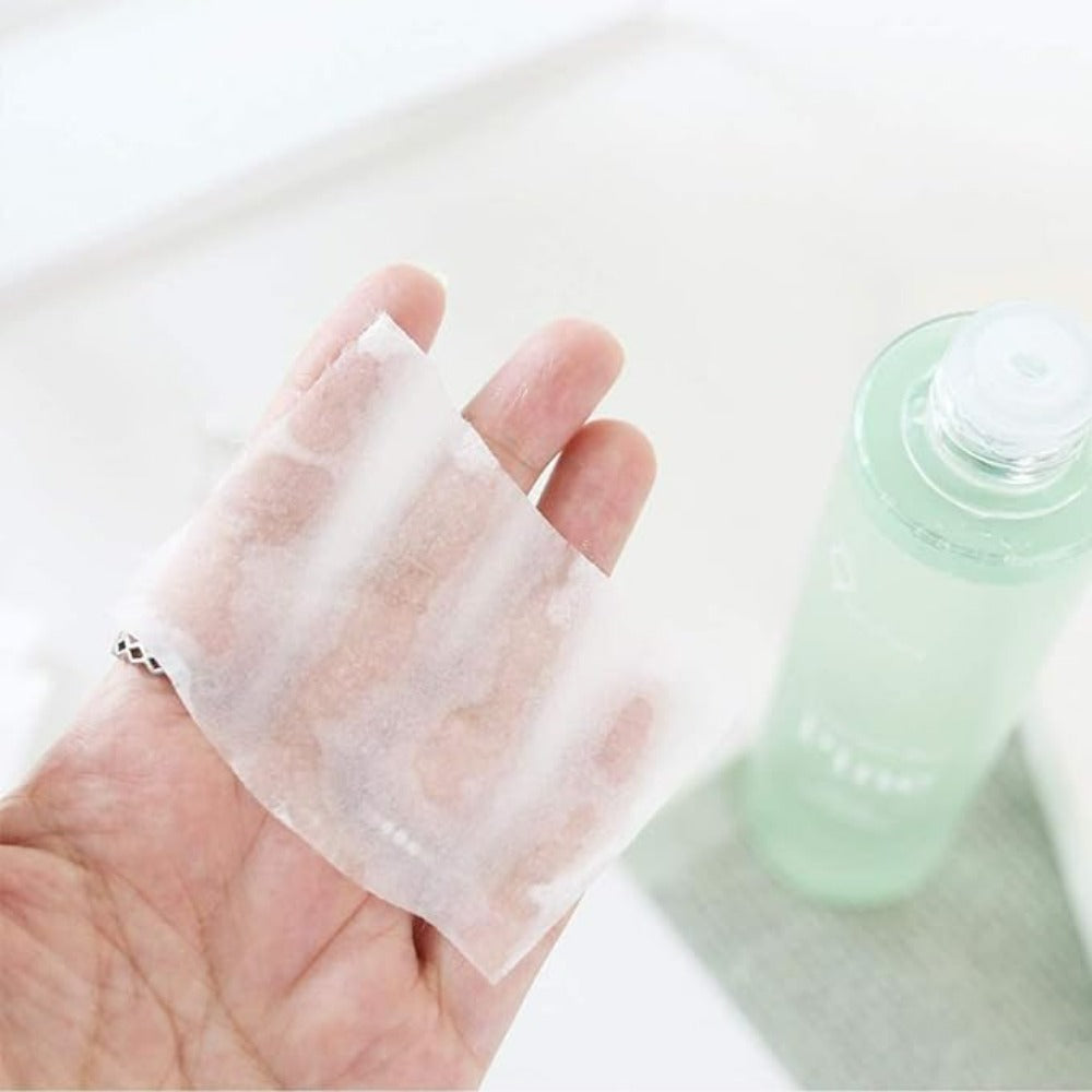 The sleek bottle design features the brand name and product details.