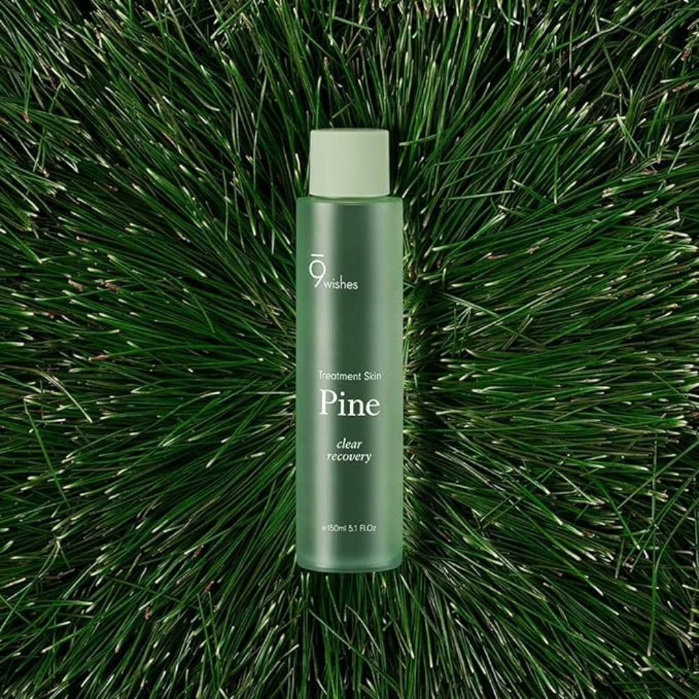 This toner uses pine extract to hydrate and balance the skin.