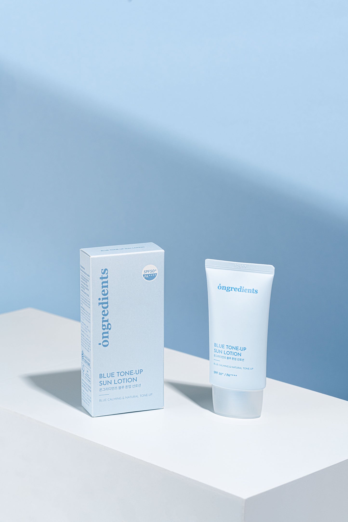 Ongredients Blue Tone-up Sun Lotion SPF50+ PA++++ 50ml - KLO