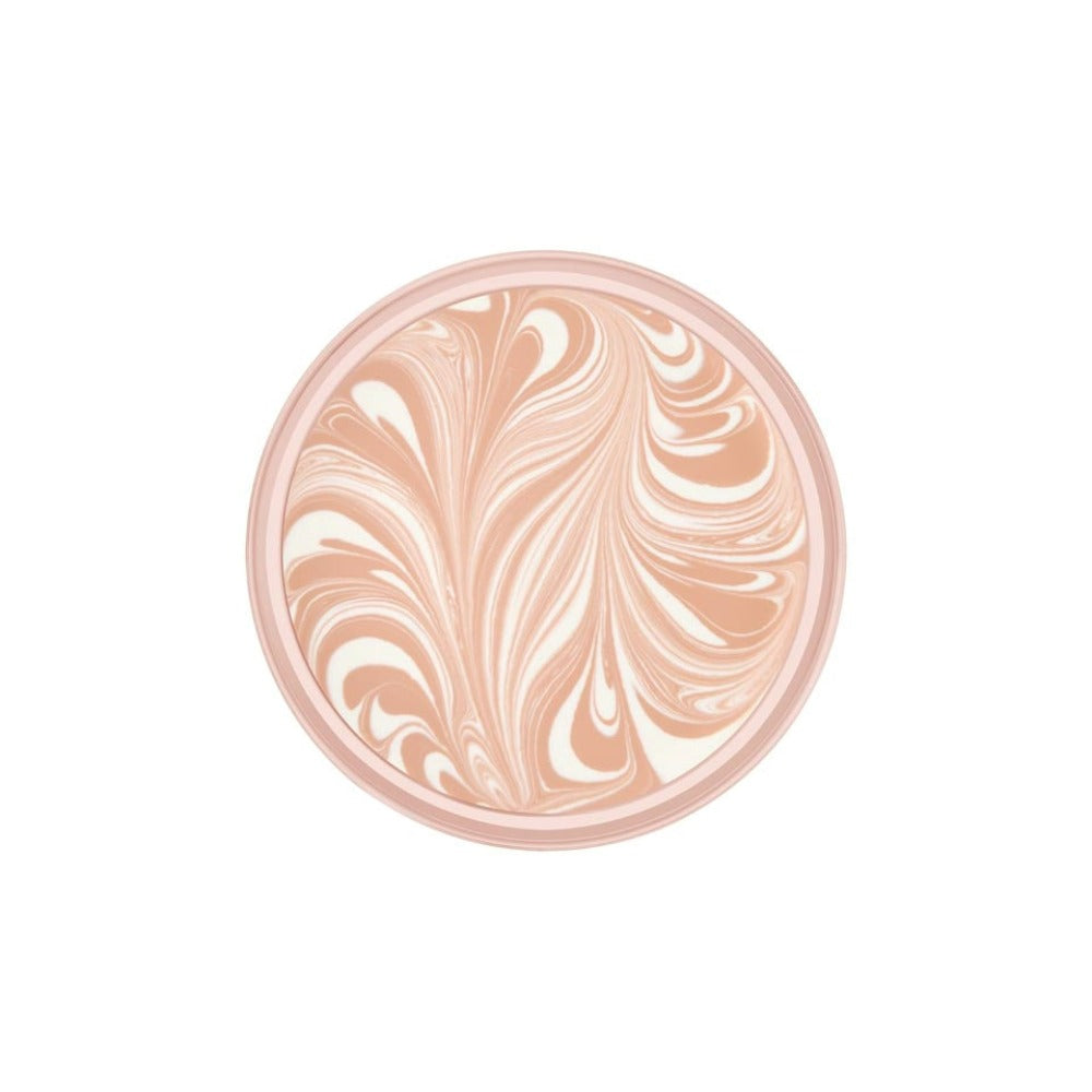 Provides a powder finish that can help control oil and give a smooth, matte look.