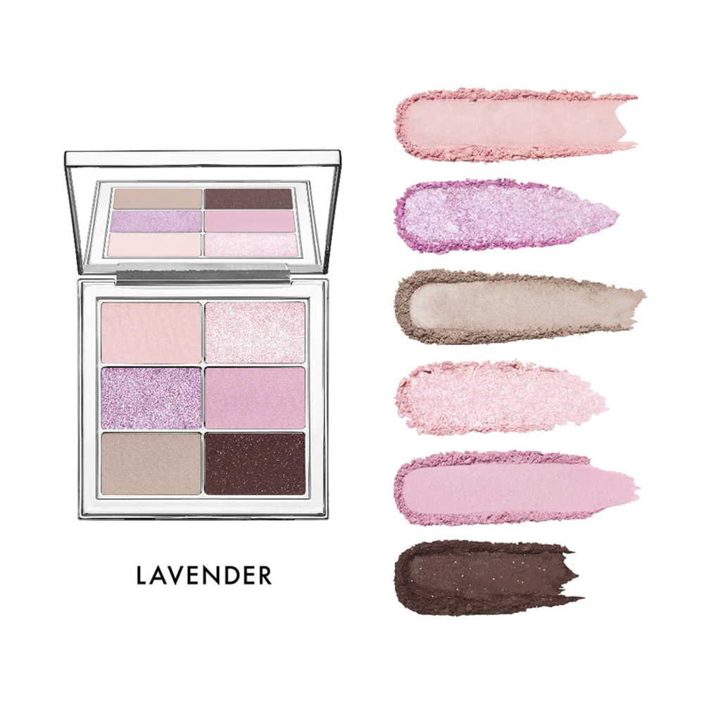 AMUSE Eye Vegan Sheer Palette Sheer Lavender Color 1.6g