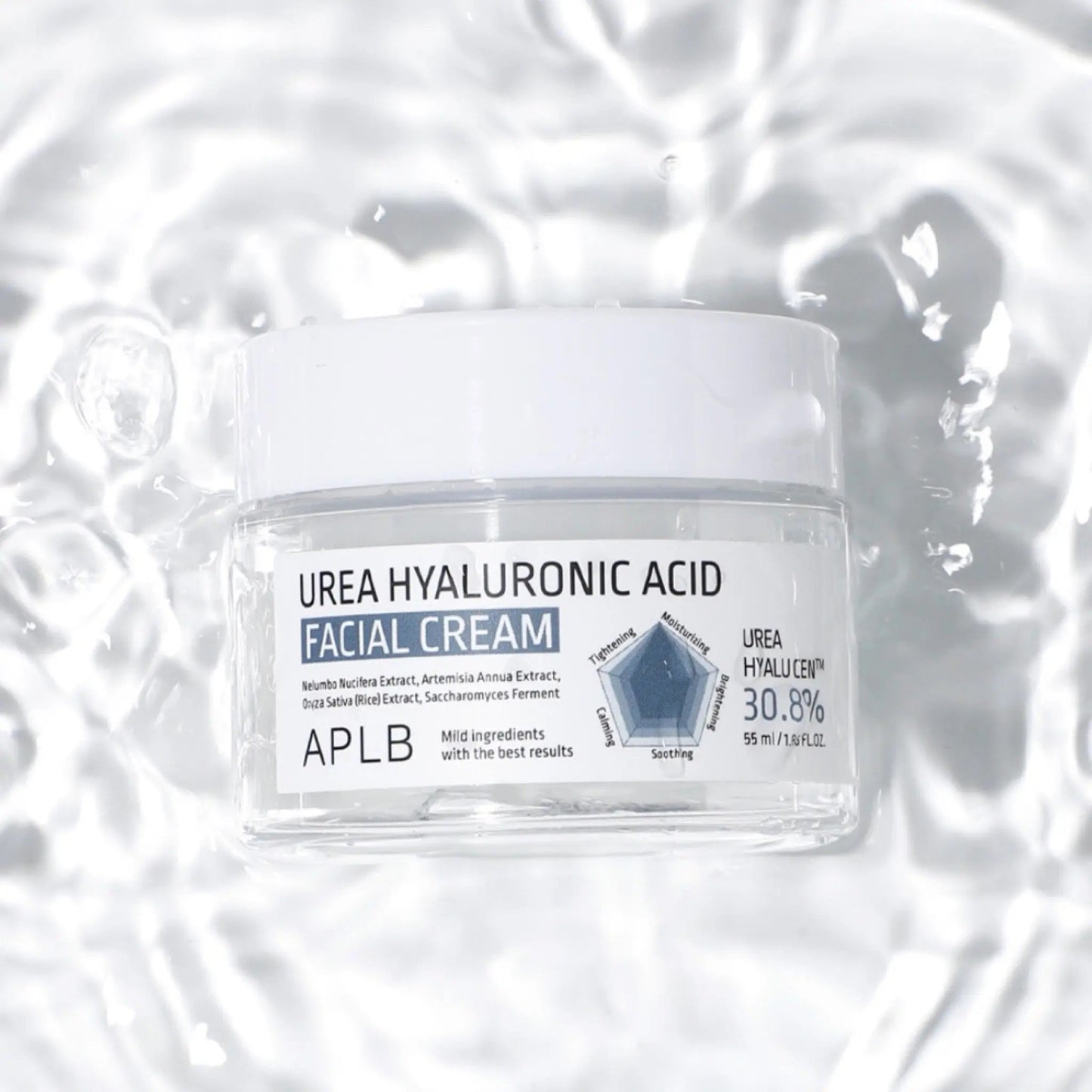 APLB Urea Hyaluronic Acid Facial Cream 55ml