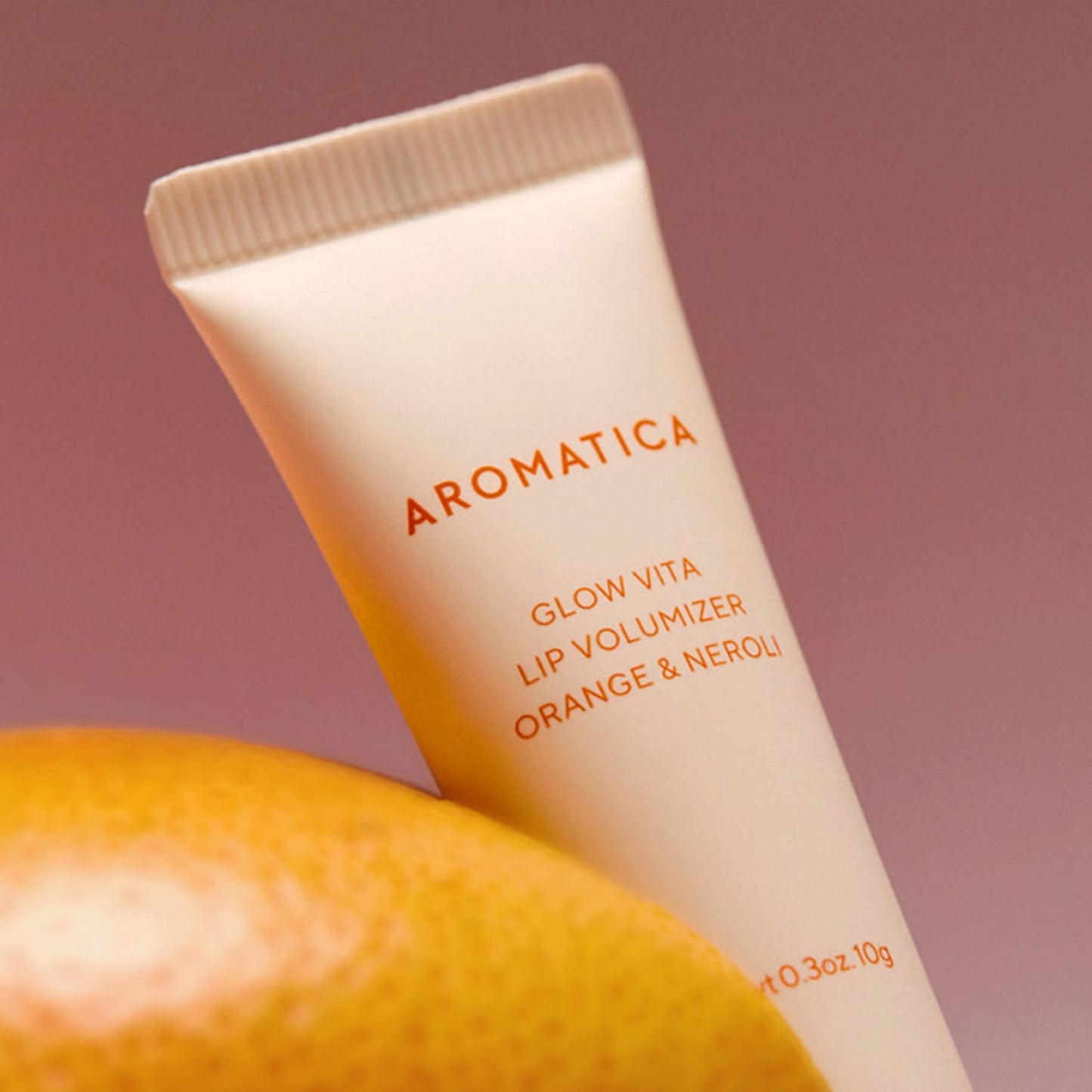 AROMATICA Glow Vita Lip Volumizer Orange & Neroli 10g
