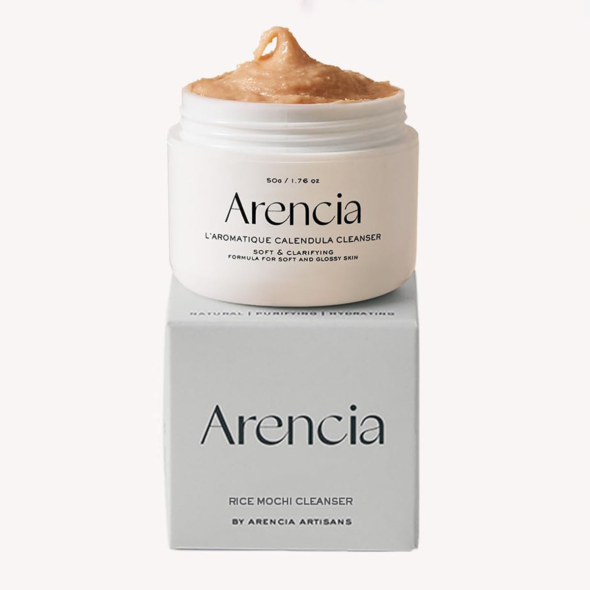 Arencia Calendula Rice Mochi Cleanser 120g