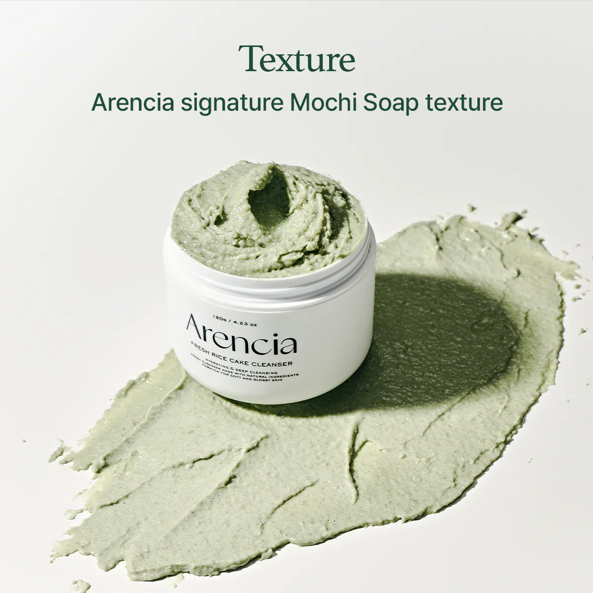 Arencia Green Artisan Cleanser Rice Soap 120g