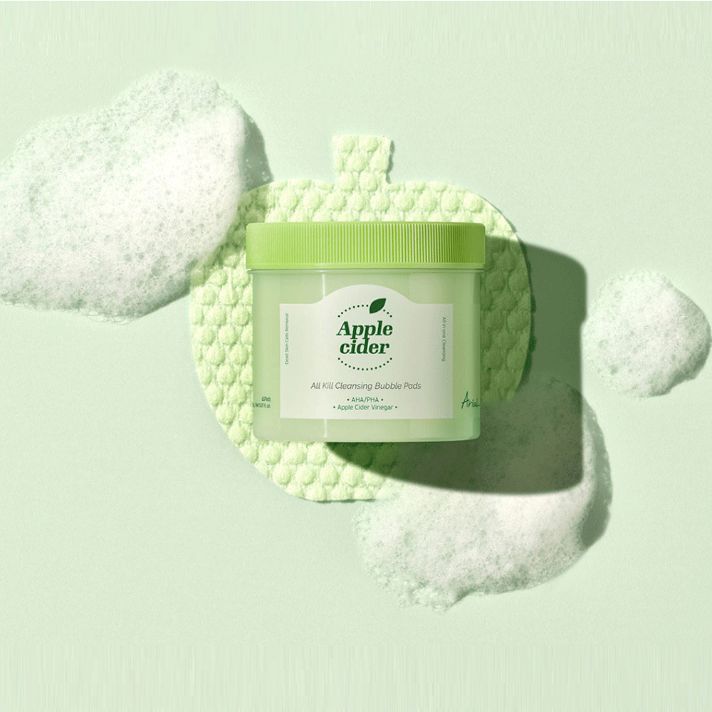 Ariul Apple Cider All Kill Cleansing Bubble Pads 60pads