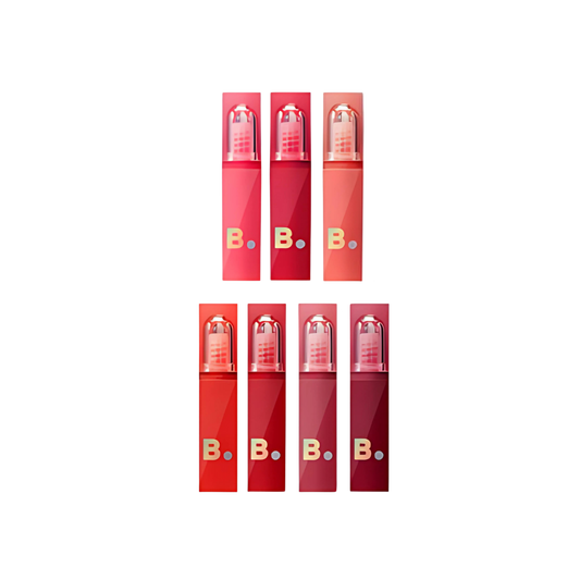 BANILA CO Dew Glow Tint 3.8g: A hydrating lip tint that imparts a glossy finish, ideal for achieving a vibrant, healthy look.