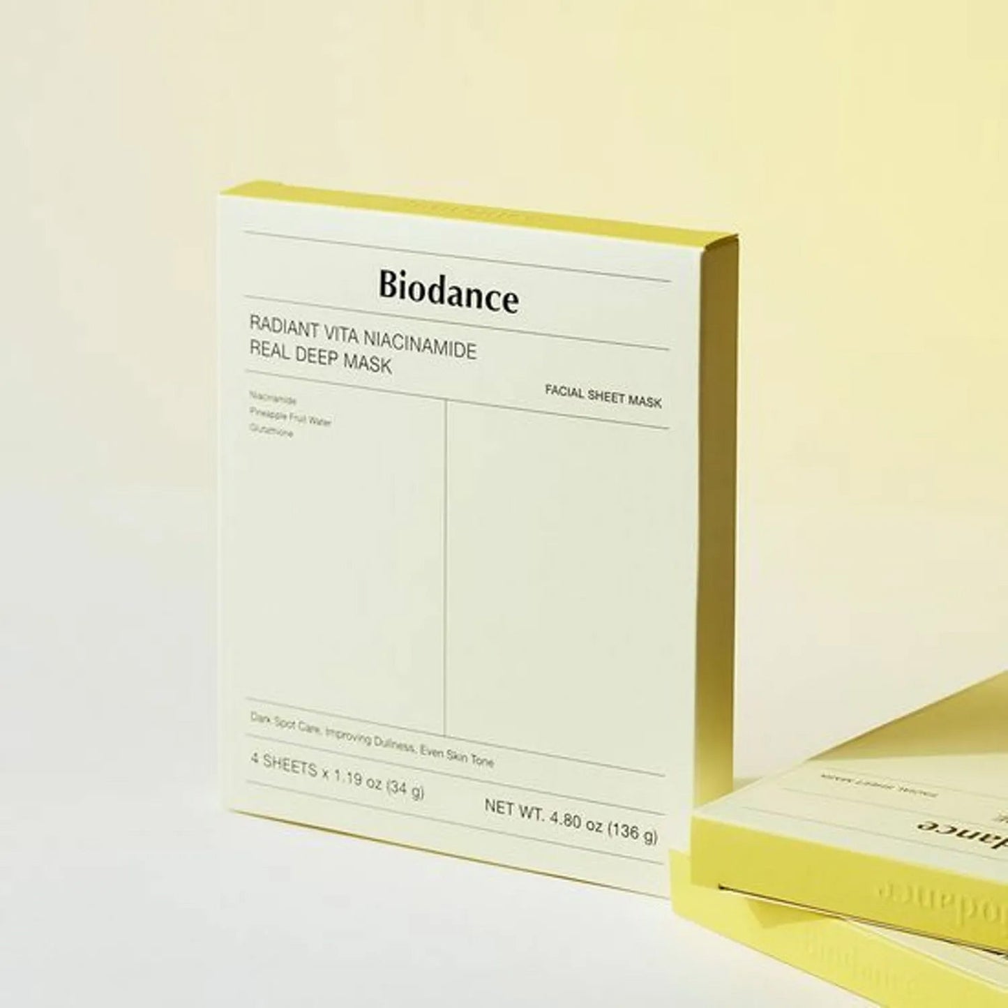 Biodance Radiant Vita Niacinamide Real Deep Mask Sheet