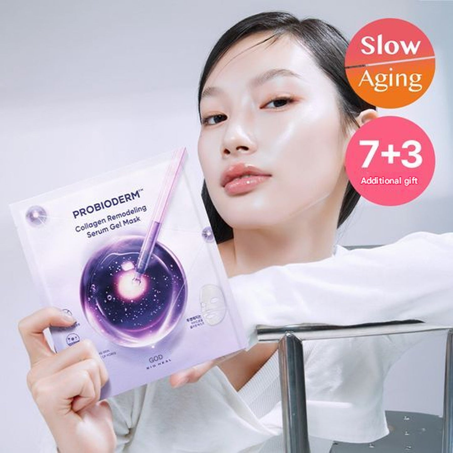BIOHEAL BOH Probioderm Collagen Remodeling Serum Gel Mask 7+3 Special Gift Set