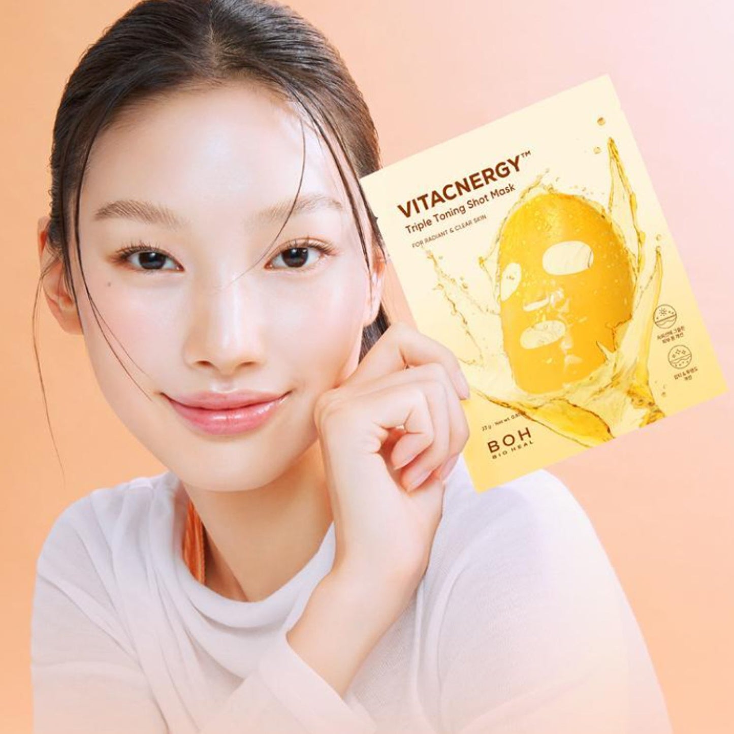 BIOHEAL BOH Vitacnergy Triple Toning Shot Mask 4+1ea