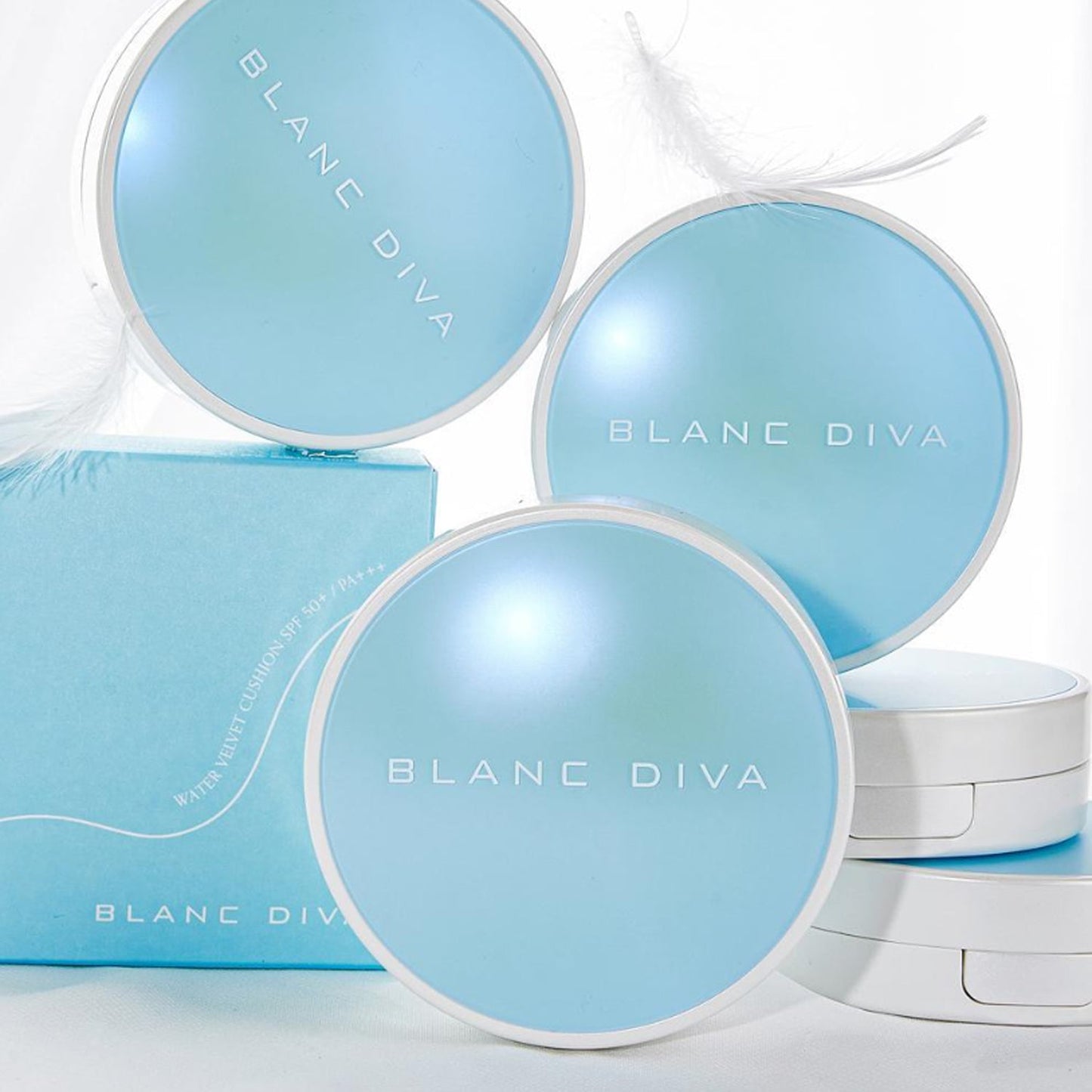 BLANC DIVA Water Velvet Cushion 13g 3 Shades