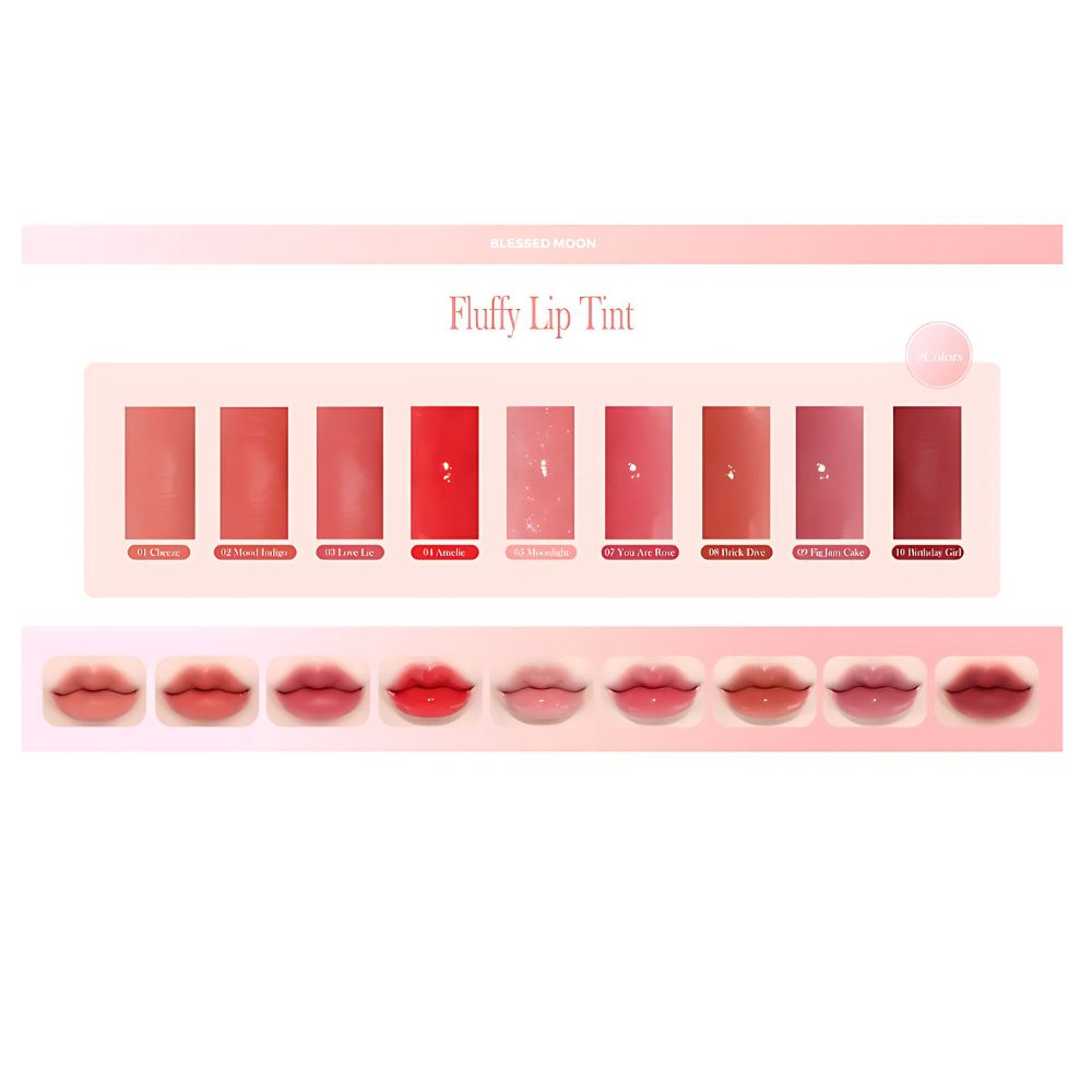 Available in 9 versatile shades, from natural nudes to striking reds, suited for any mood or style.
