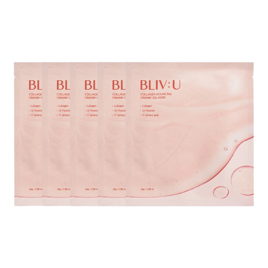 BLIV:U Collagen Bouncing Firming Gel Mask 5ea