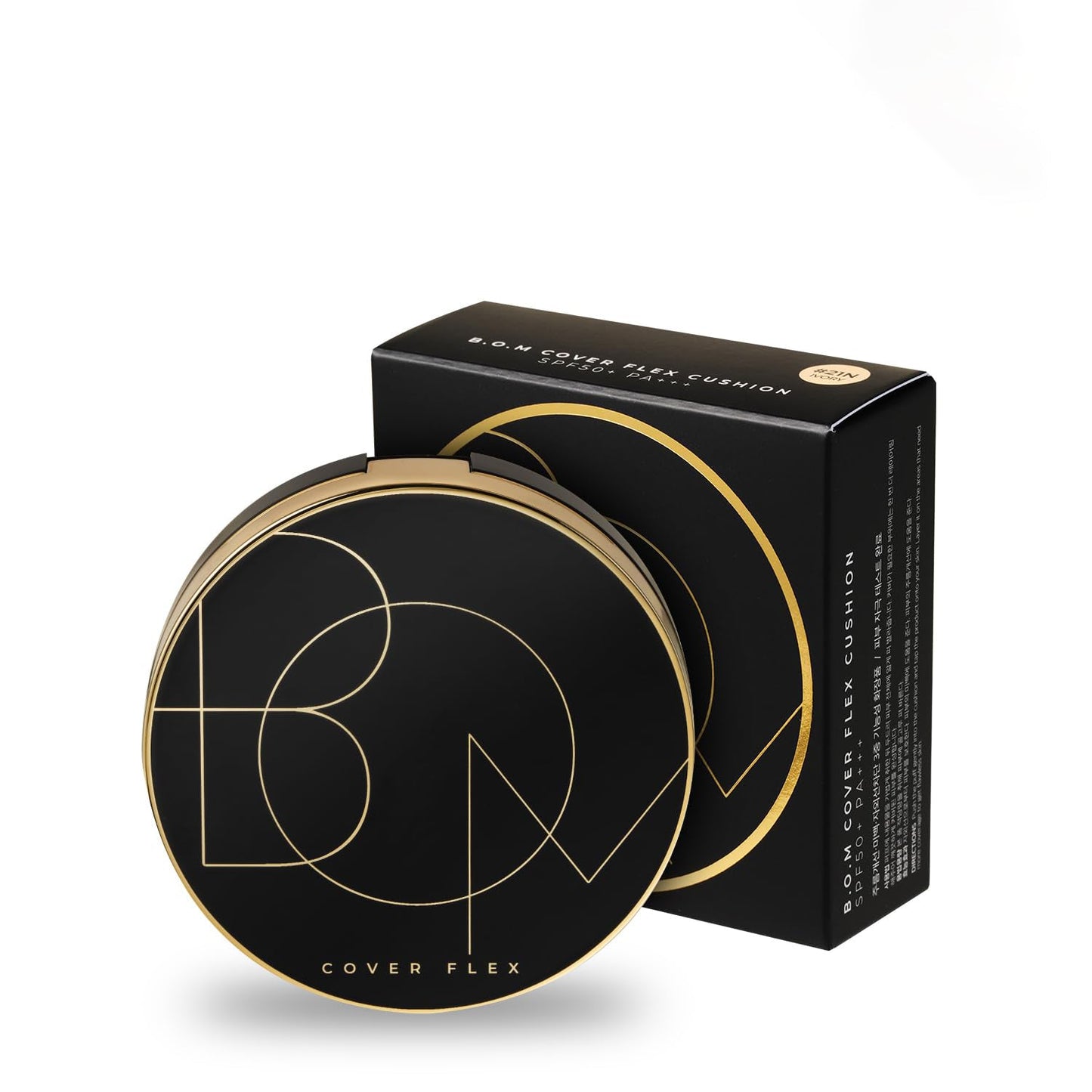BOM Cosmetic Cover Flex Cushion SPF50+ PA++++ 15g 3colors