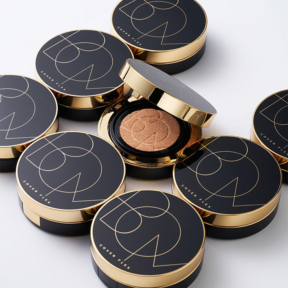 BOM Cosmetic Cover Flex Cushion SPF50+ PA++++ 15g 3colors