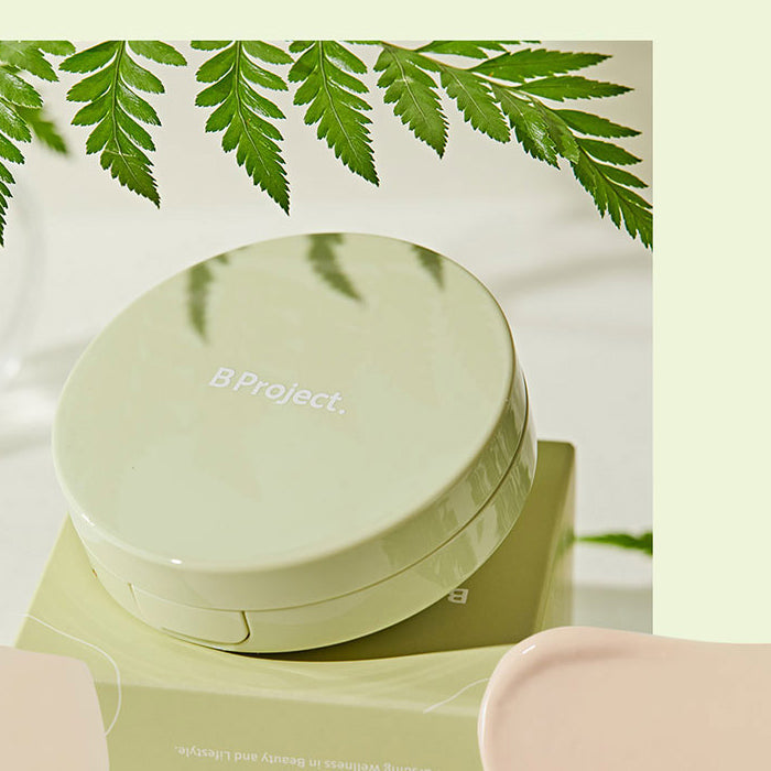 B Project. Stay Relaxed Sun Cushion SPF50 PA++++ 12g+12g