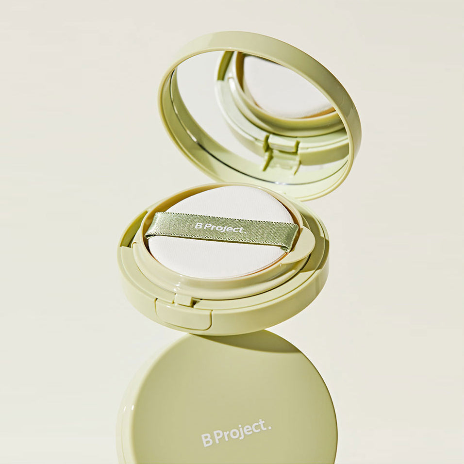 B Project. Stay Relaxed Sun Cushion SPF50 PA++++ 12g+12g