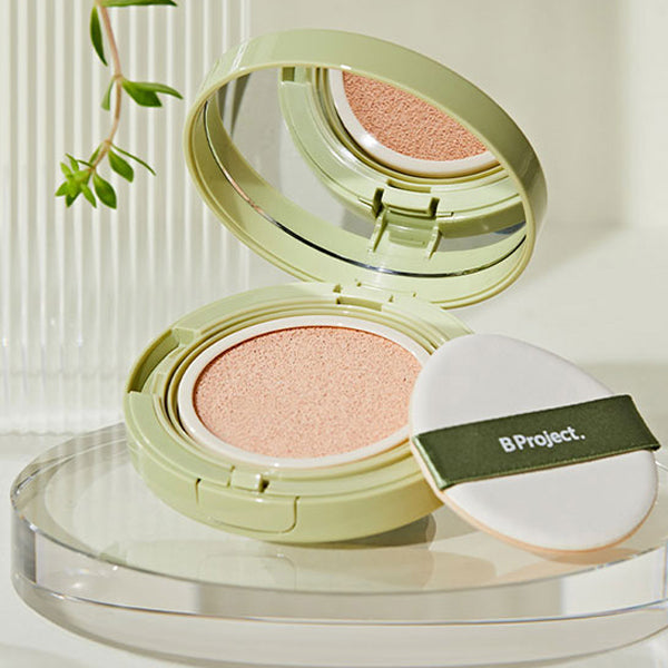 B Project. Stay Relaxed Sun Cushion SPF50 PA++++ 12g+12g