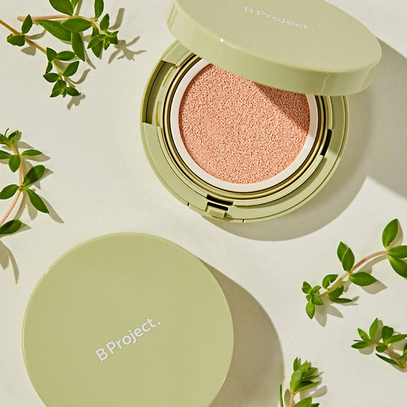 B Project. Stay Relaxed Sun Cushion SPF50 PA++++ 12g+12g