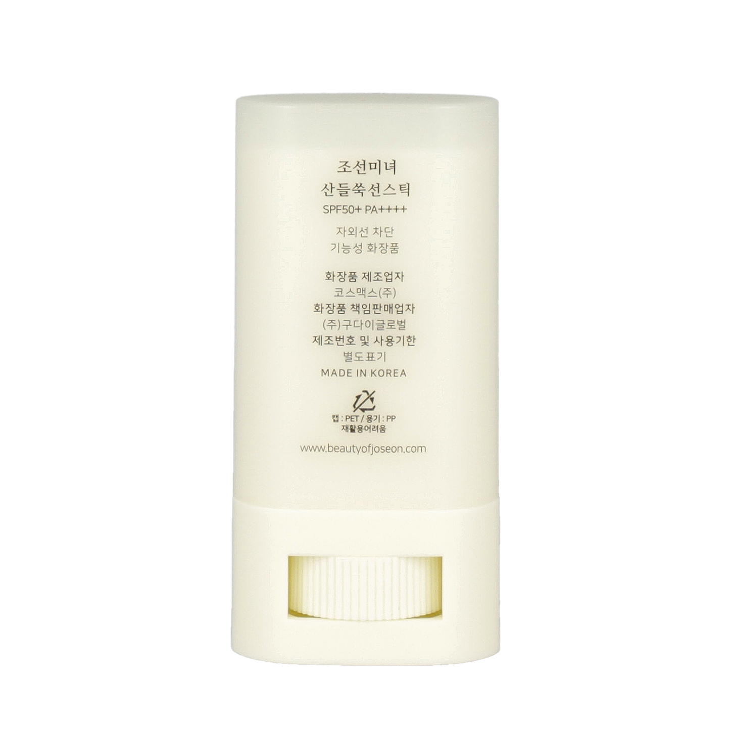 Beauty of Joseon Matte Sun Stick : Mugwort + Camelia 18g - Comes in a stick form for easy application and portability, perfect for on-the-go sun protection.