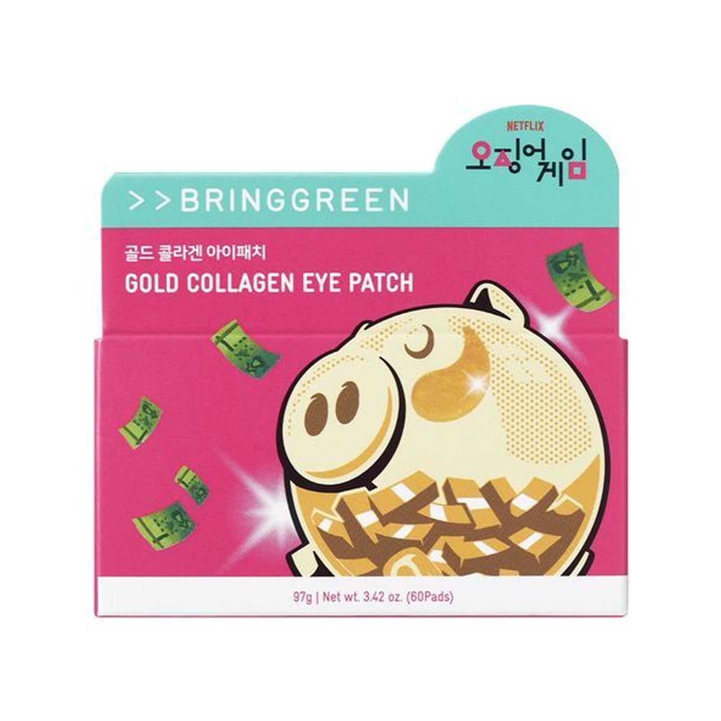 BRING GREEN Gold Collagen Eye Patch 60 Pads