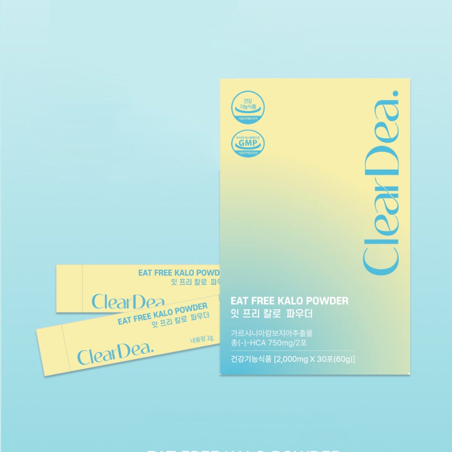 ClearDea. Eat Free Kalo Powder 30 Sticks (2-Weeks Supply)