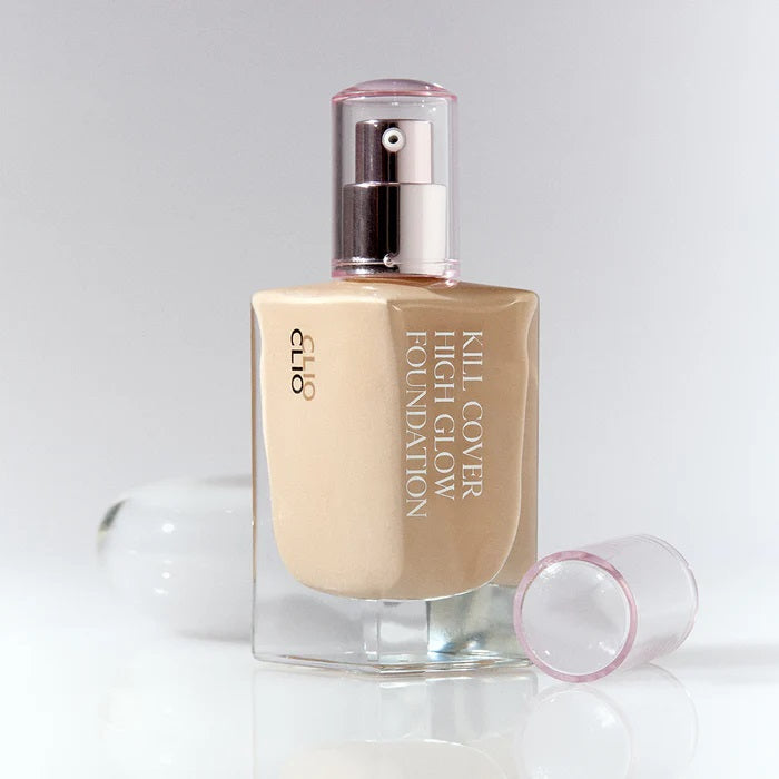 CLIO Kill Cover High Glow Foundation 38g (Choose from 3 Shades)