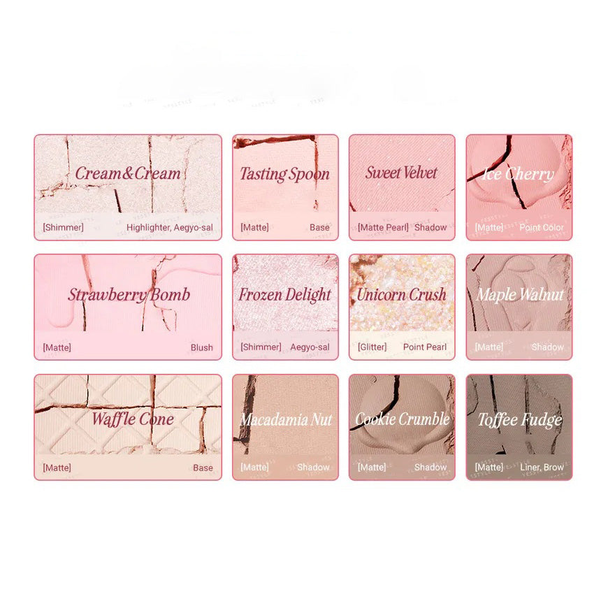 CLIO Shade & Shadow Palette #03 SCOOP OF SHADE 9.6g