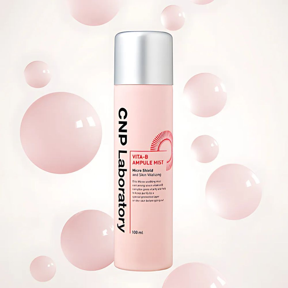 Infused with a potent blend of vitamin B complex and other nourishing ingredients, this lightweight mist delivers an instant boost of moisture while enhancing the skin’s natural radiance.