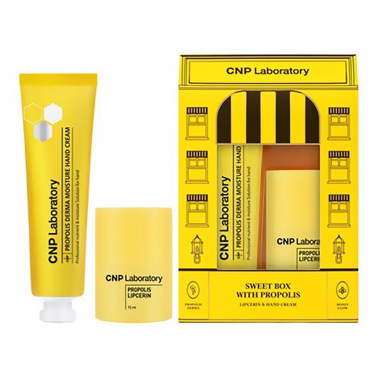 CNP Propolis Lipcerin & Hand Cream set
