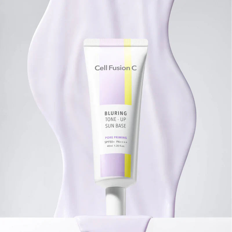 Tone-up Sun Base SPF50+ PA++++ by Cell Fusion C, 40ml (4 colors).