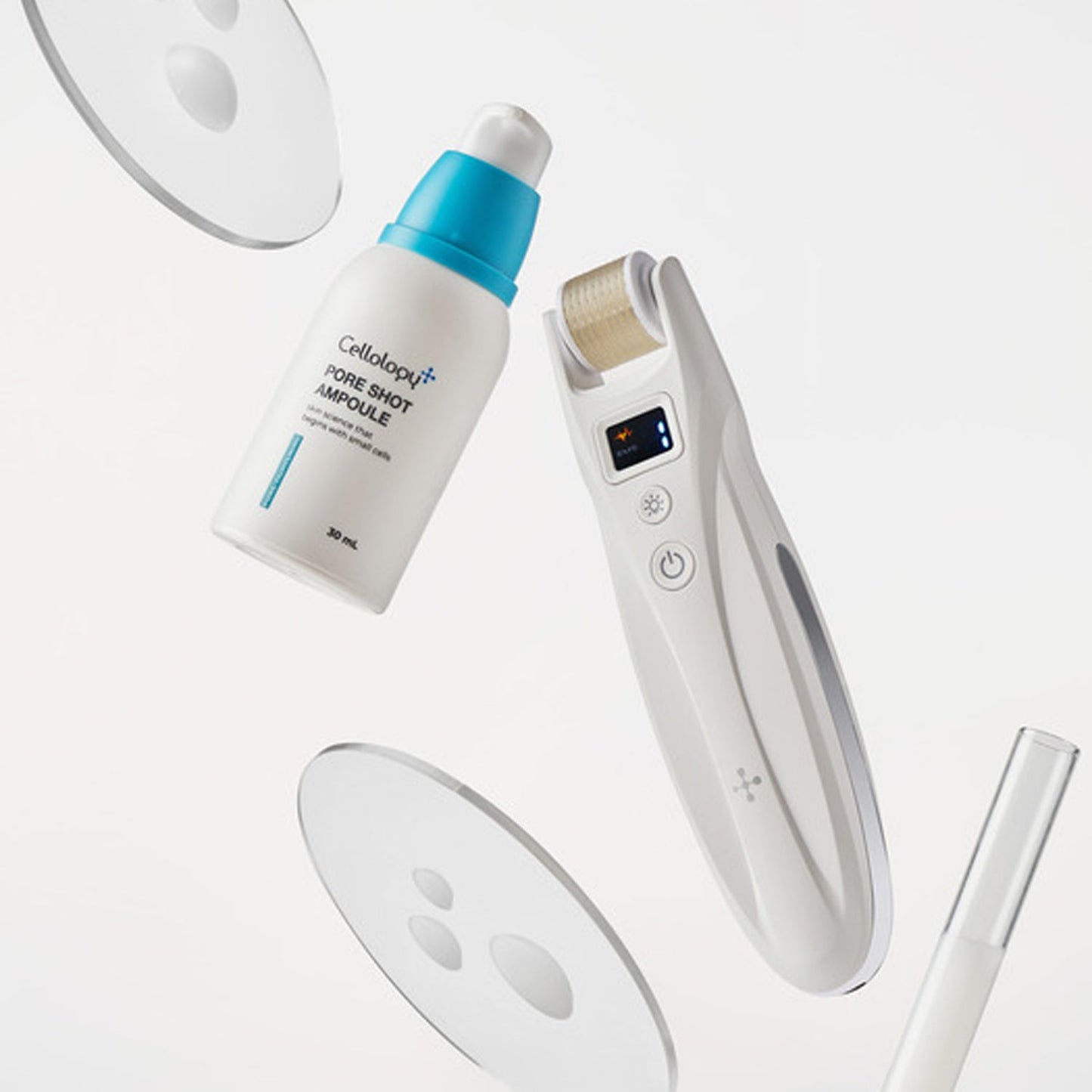 Cellology Pore Shot MTS Set (MTS Device + Ampoule 30ml + 4 Cartridges)