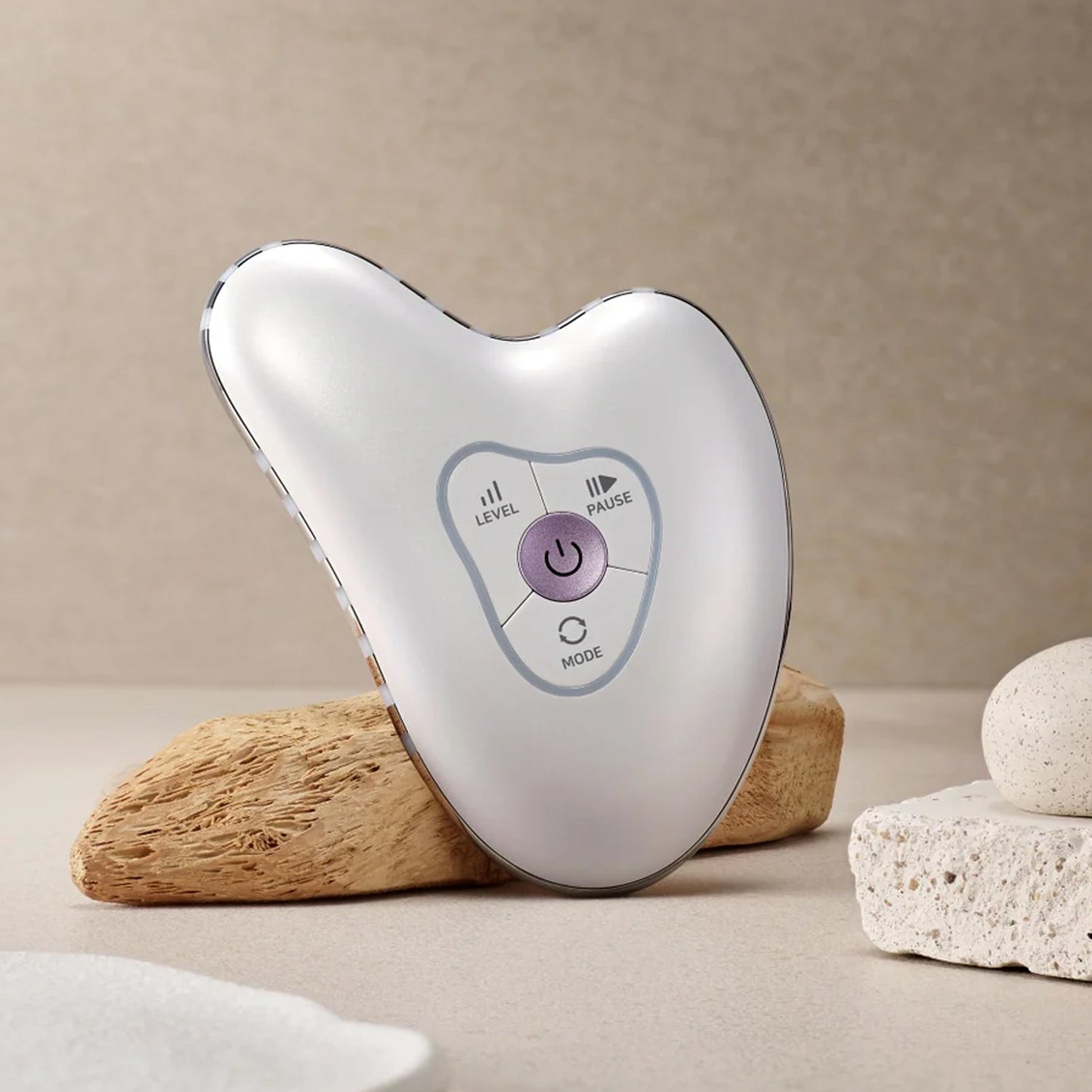 Centellian24 Madeca Prime Ritual White Pearl High-Frequency Galvanic Gua Sha Massager Beauty Device