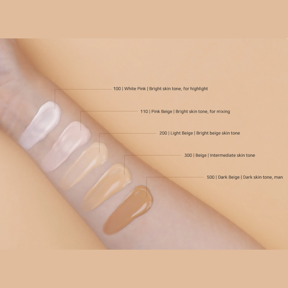 Courcelles Liquid Foundation 15ml (Pump Type) – 7 Shades