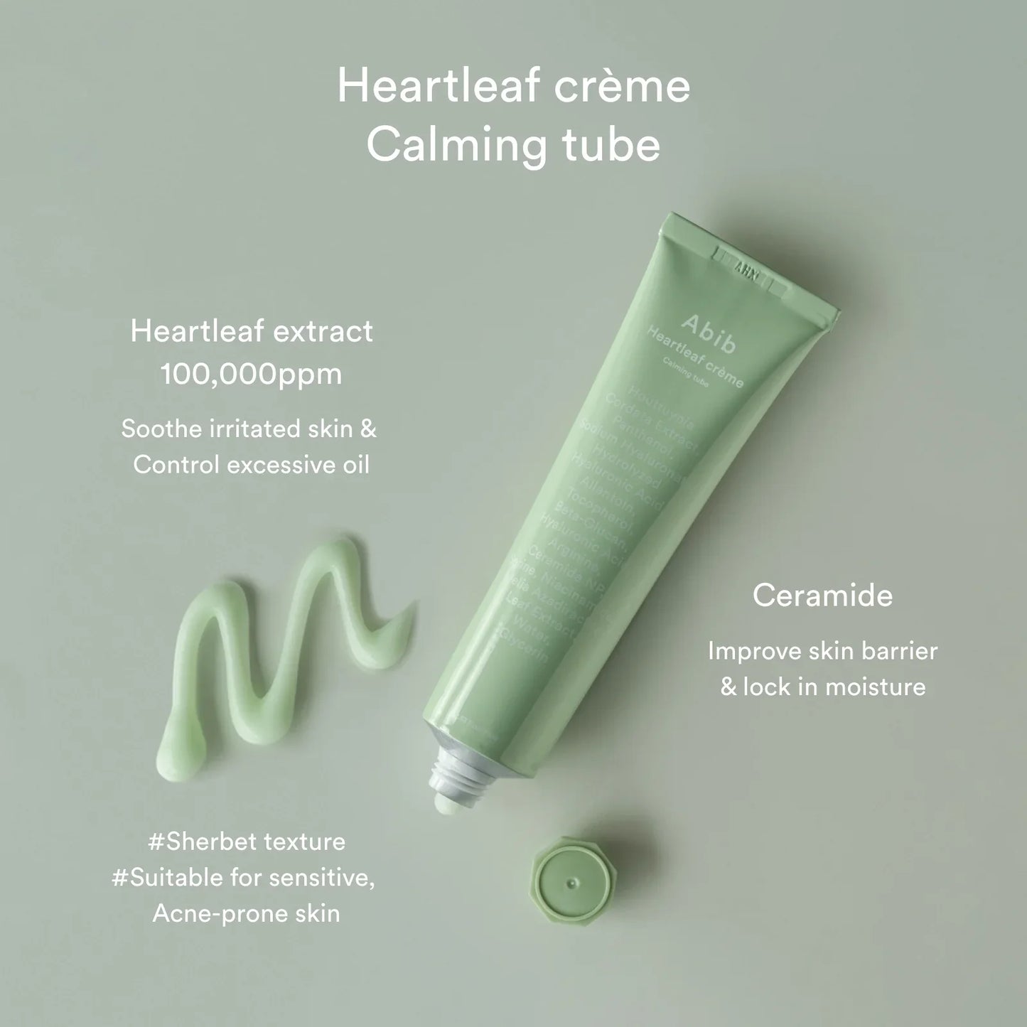 Abib Heartleaf Creme Calming Tube 75ml - KLO