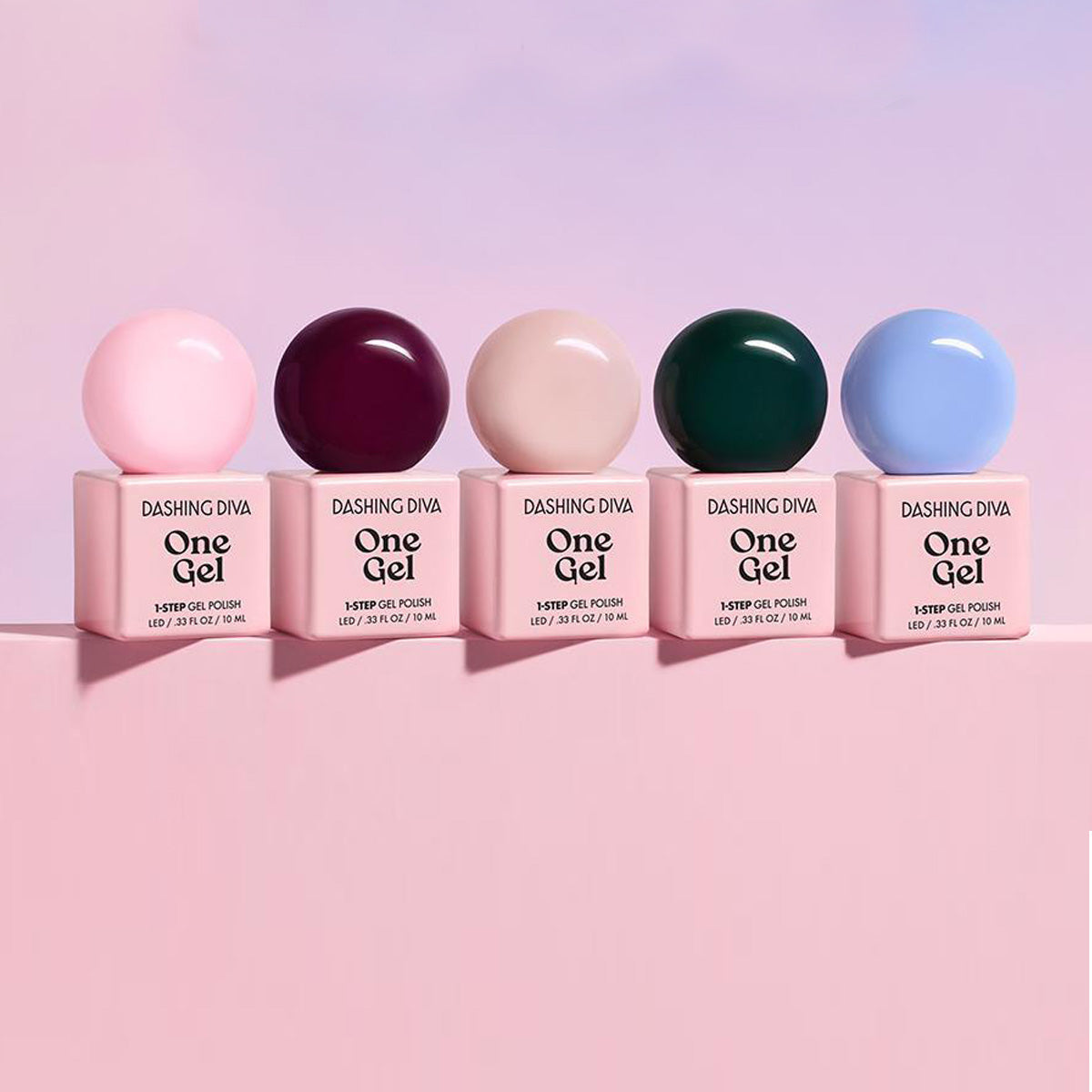 DASHING DIVA One Gel Collection–Pick Your Favorites:10 Colors & Magnetic Gels+Care & Tools