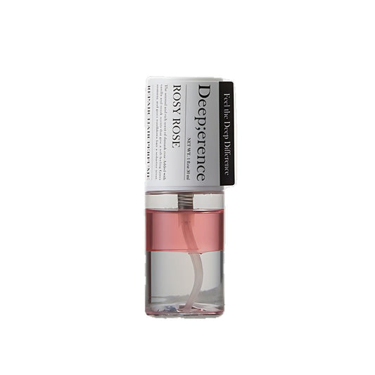The Deep;erence Repair Hair Perfume 30ml in Rosy Rose is a luxurious hair fragrance designed to refresh and enhance the scent of your hair.