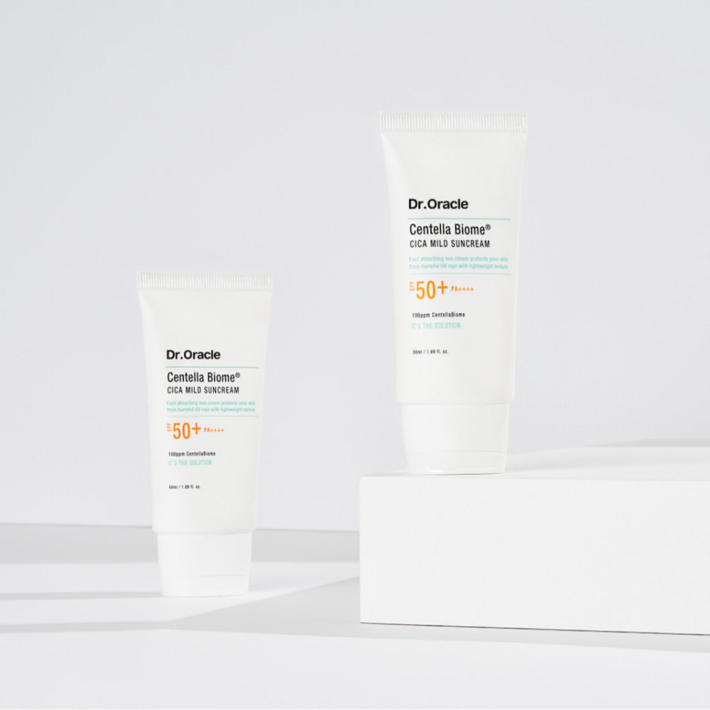 Dr.Oracle Easy-Wash Centella Biome Cica Mild Suncream 50ml SPF50+ PA++++