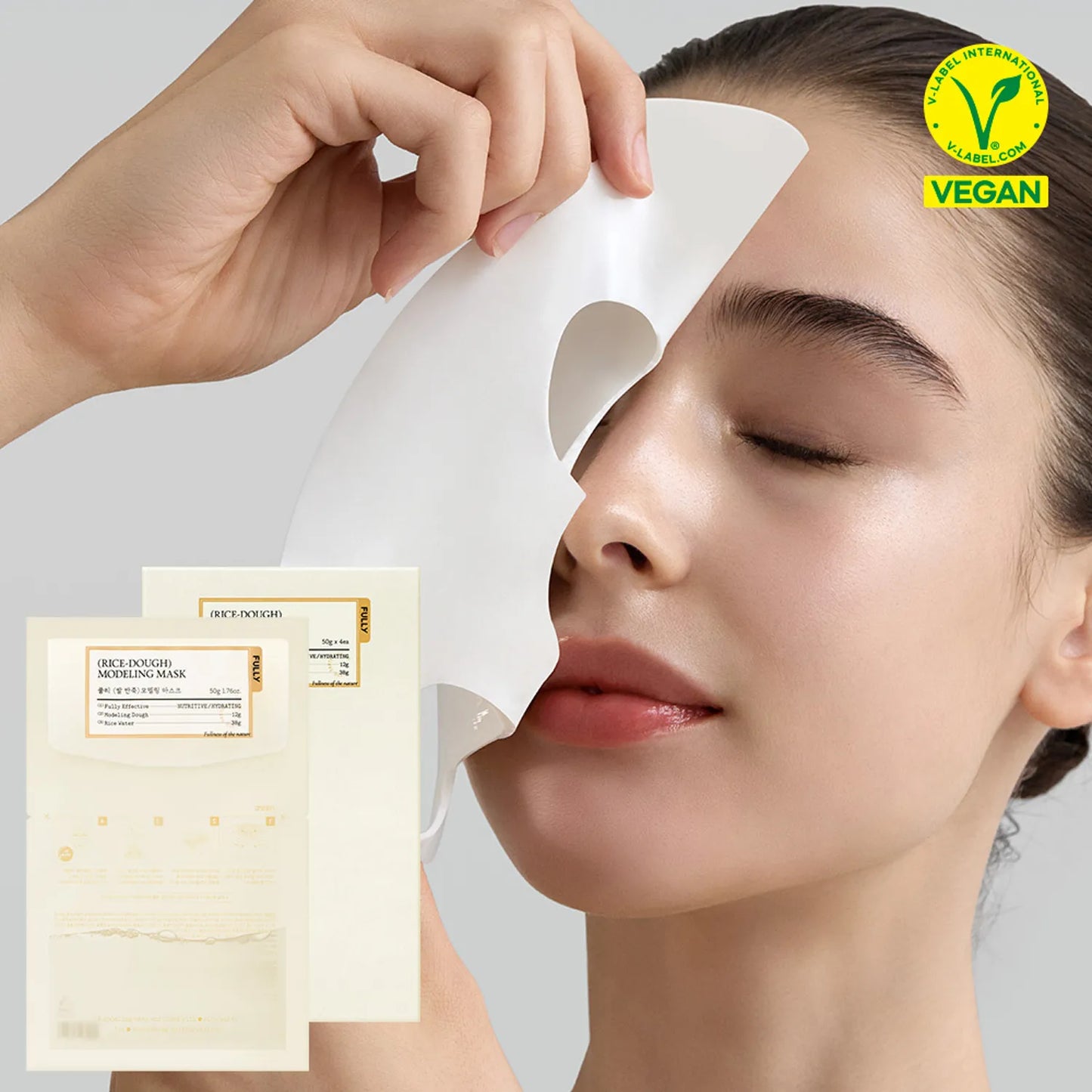 FULLY Rice Dough Modeling Mask 4ea