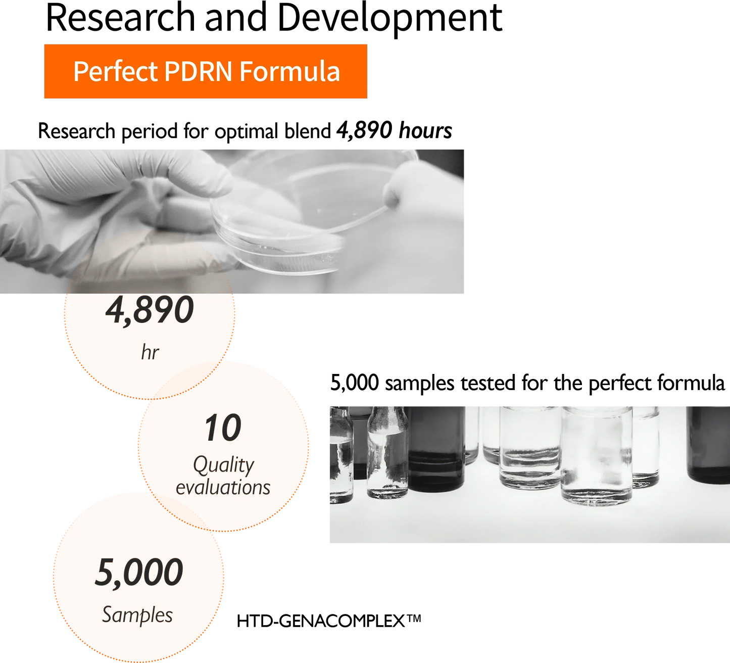 Genabelle PDRN Rejuvenating Toner 300ml: clear bottle, pink label, silver cap.