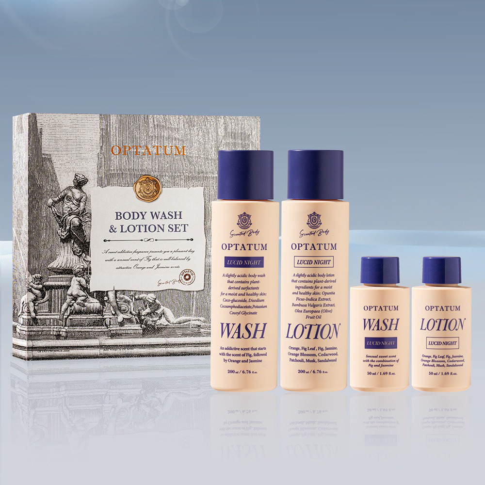 OPTATUM Lucid Body Wash & Lotion Gift Set