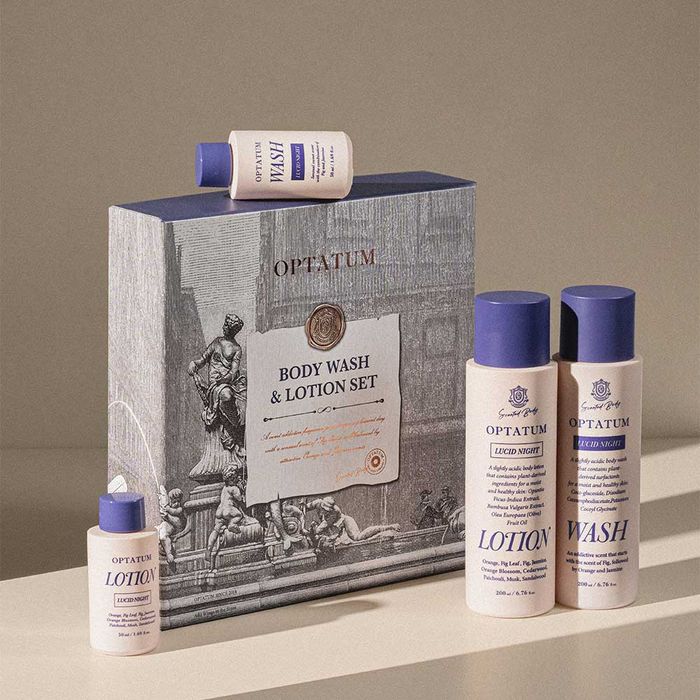 OPTATUM Lucid Body Wash & Lotion Gift Set