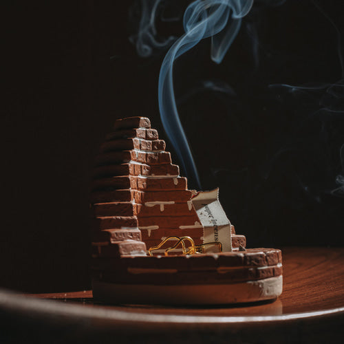 OPTATUM Paper Incense Fireplace Gift Set