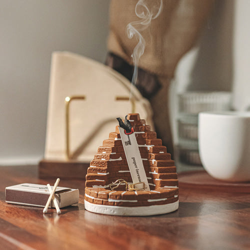 OPTATUM Paper Incense Fireplace Gift Set