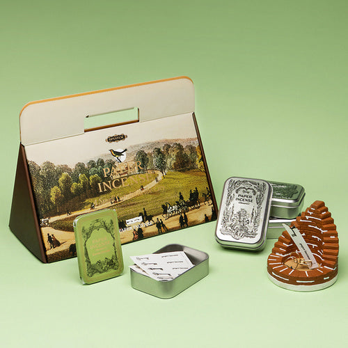 OPTATUM Paper Incense Fireplace Gift Set