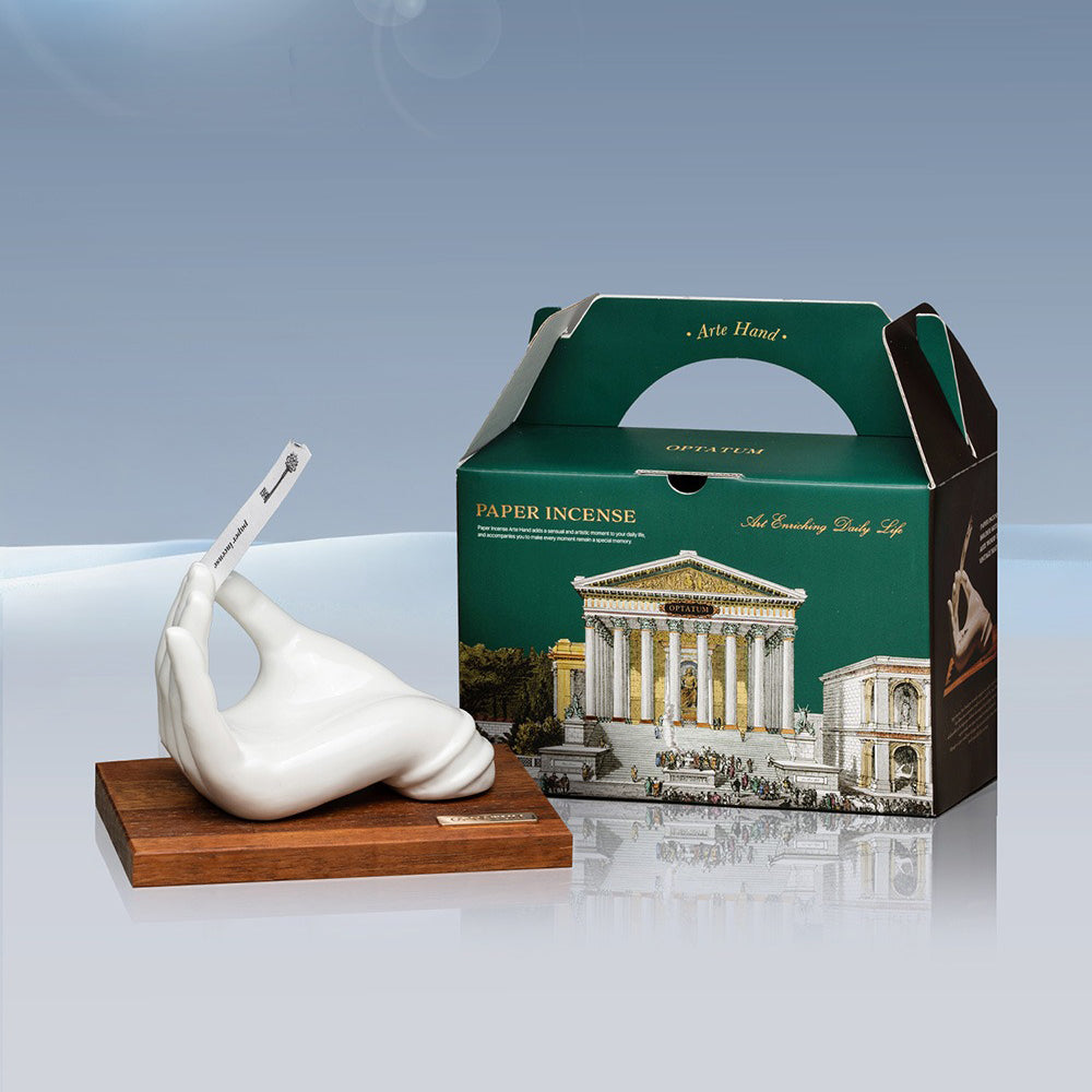 OPTATUM Paper Incense & Arte Hand Gift Set