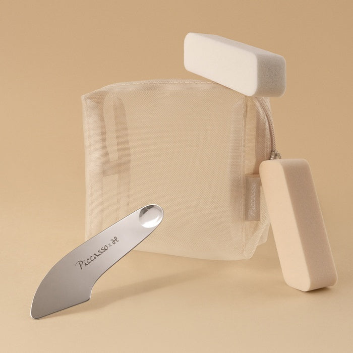 PICCASSO Matt & Glow 2WAY Spatula Set (+ Free Gift Mesh Pouch)